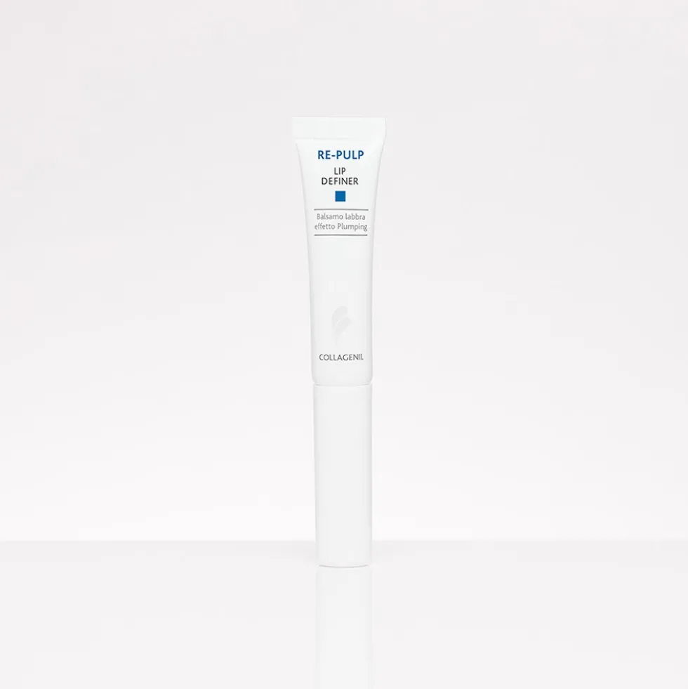 Collagenil Re-Pulp Lip Definer - Balsamo per le labbra rimpolpante e volumizzante, 10 ml