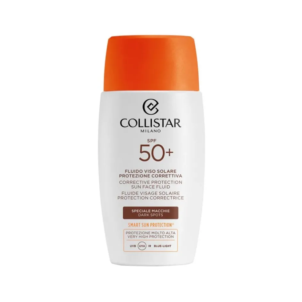 Collistar Fluido Viso Protezione Correttiva Antimacchie SPF50+, 50ml