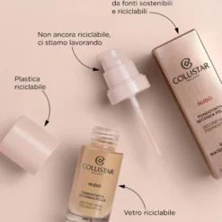 Collistar Nudo Fondotinta Seconda Pelle Colore 4N Sabbia, 30ml