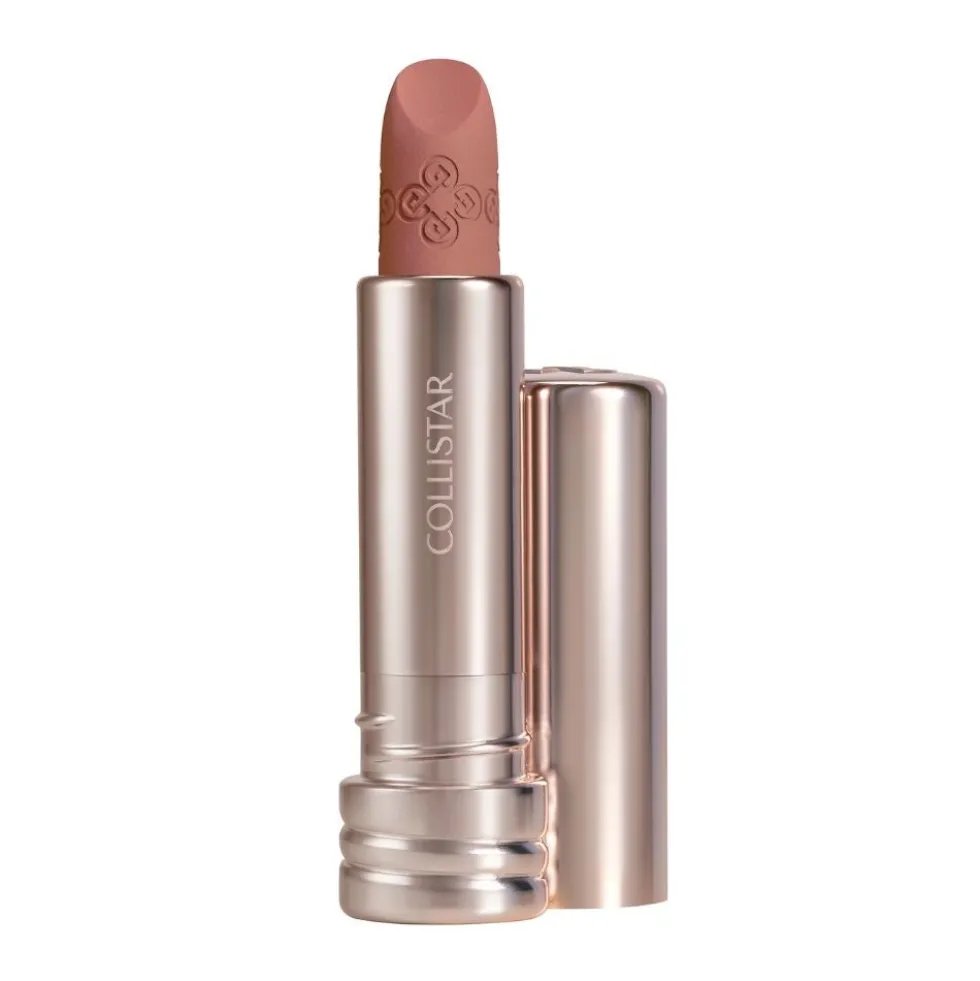 Collistar Puro Gioiello 163 Opale Rosa - Rossetto vellutato e idratante per le labbra, 3,1 ml