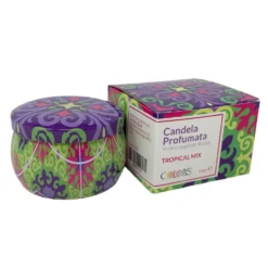 Colors Candela Profumata Tropical Mix Frutti Tropicali, 120g