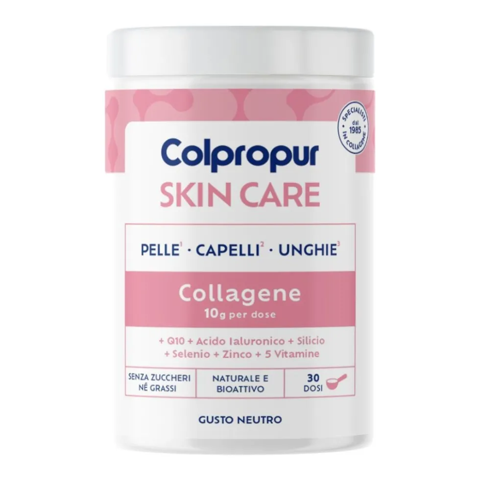 Colpropur Collagene SKIN CARE Neutro Integratore Pelle e Bellezza, 306g