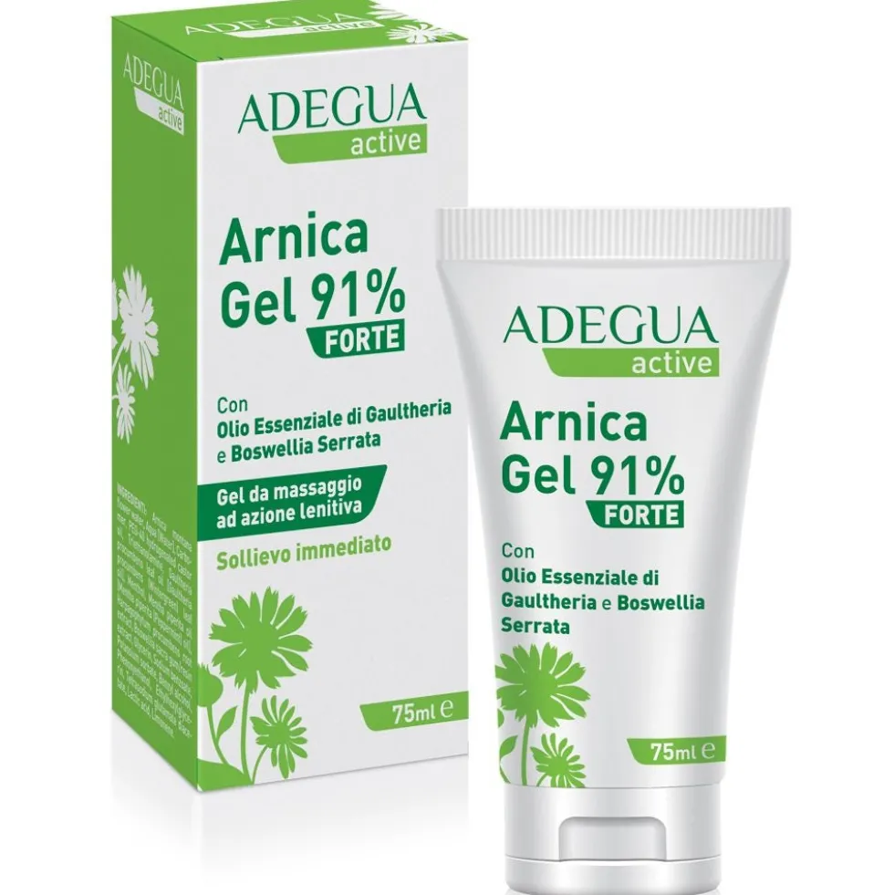 Consulteam Adegua - Active Arnica 91% Forte Gel da Massaggio Lenitivo, 75ml