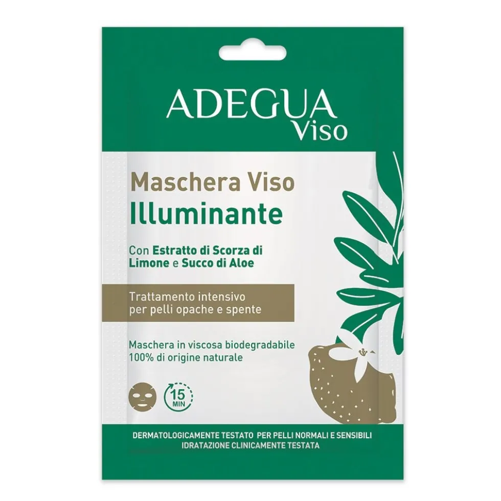 Consulteam Adegua - Maschera Viso Illuminante Trattamento Intensivo, 15ml