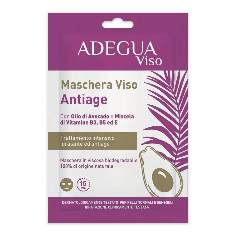 Consulteam Adegua - Maschera Viso Antiage Trattamento Intensivo, 15ml
