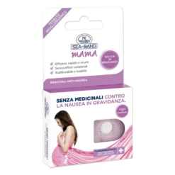 Consulteam P6 Nausea Control Sea-Band Bracciali Anti-Nausea Gravidanza, 2 Pezzi