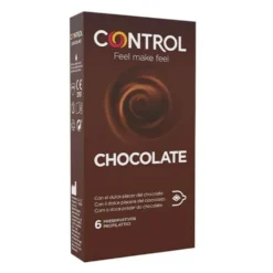 Control Chocolate Preservativi Aromatizzati, 6 Profilattici