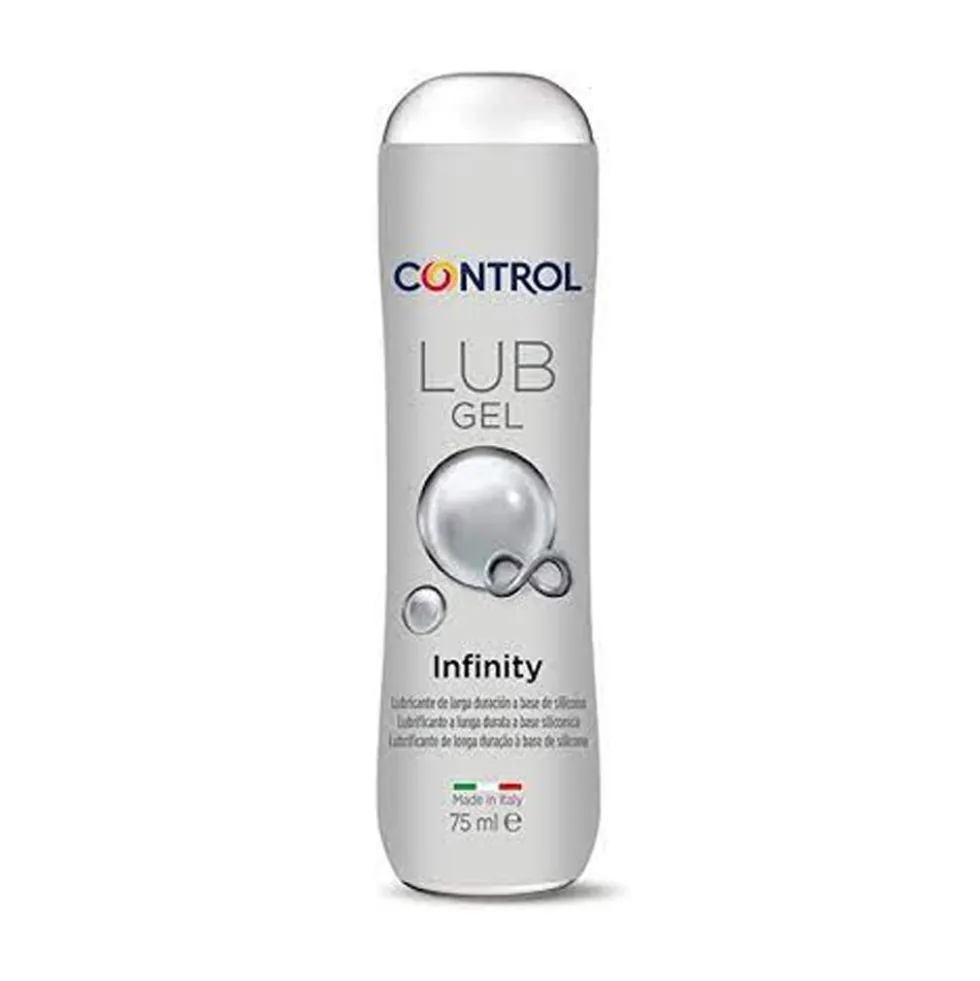 Control Lub Gel - Infinity Gel Lubrificante a Lunga Durata Base Siliconica, 75ml
