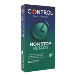 Control Originals - New Non Stop Retard Profilattico, 6 Profilattici