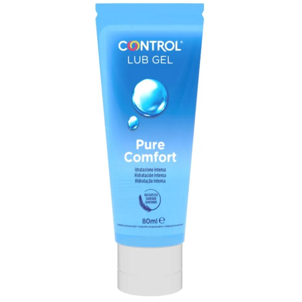 Control Pure Comfort Gel Lubrificante Intimo Idratazione Intensa, 80ml