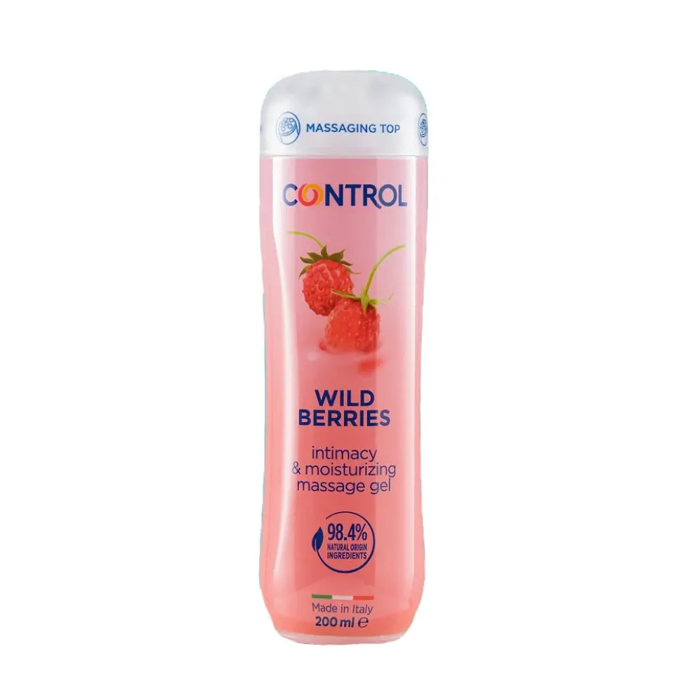 Control Wild Berriers Gel Massaggio 3 in 1, 200ml