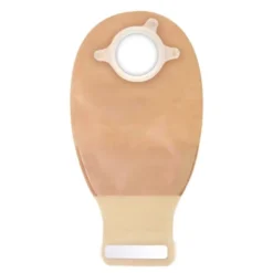 Convatec Natura+ - Sacca opaca a fondo aperto da 70 mm per l'ileostomia, 10 sacche