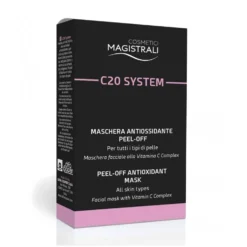 Cosmetici Magistrali C20 System Maschera Antiossidante Peel Off, 5 pezzi