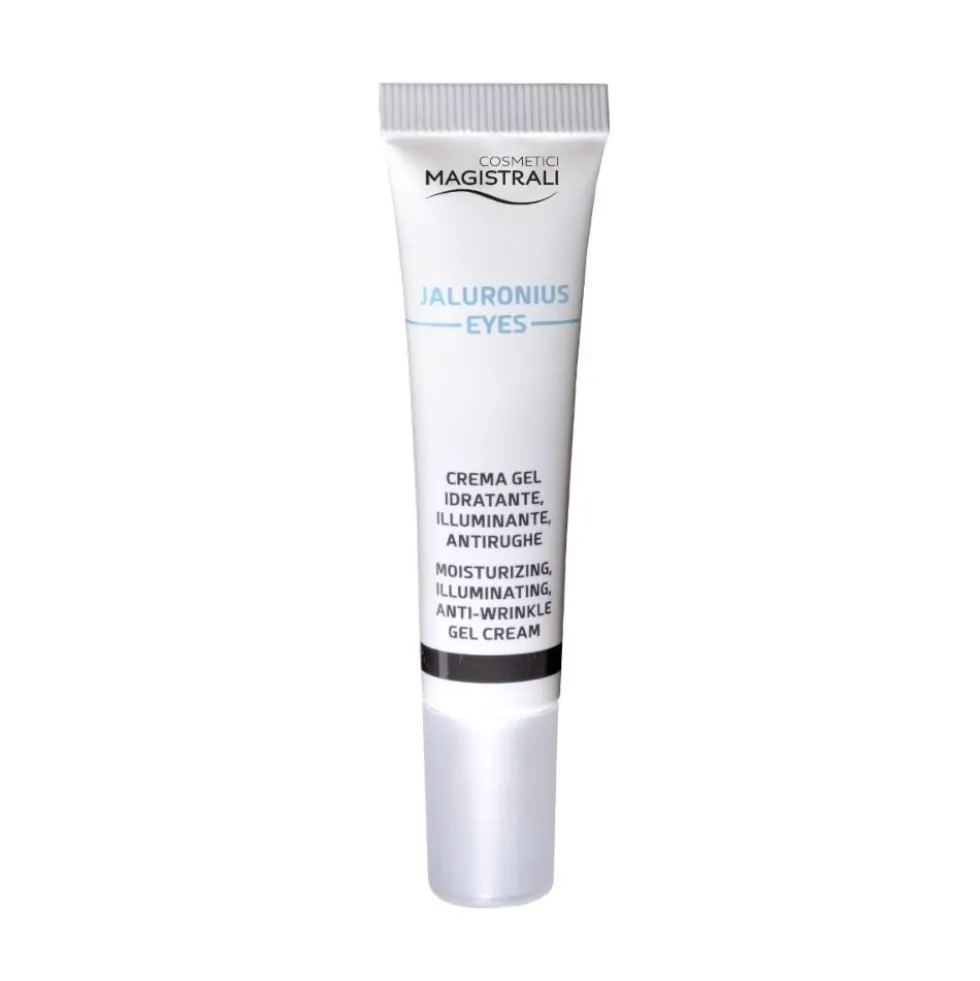 Cosmetici Magistrali Jaluronius Eyes Crema Contorno Occhi idratante Illuminante Antirughe, 15ml