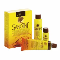 Cosval Sanotint - Tinta per Capelli Classic Colore 01 Nero, 1 Kit