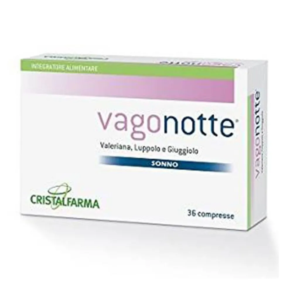 Cristalfarma Vagonotte Integratore Alimentare 36 Compresse