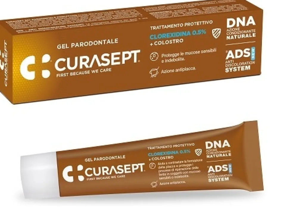 Curasept ADS Gel Parodontale Trattamento Protettivo con Clorexidina 0.5, 30ml