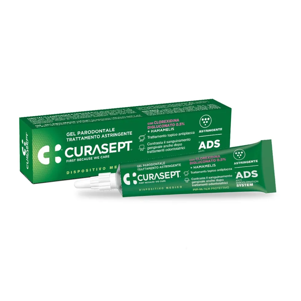Curasept ADS - Trattamento Astringente Gel Parodontale 0.5%, 30ml