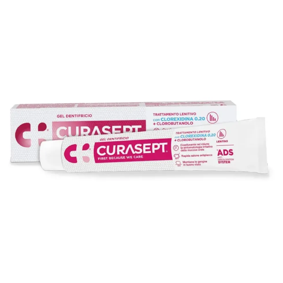 Curasept ADS - Trattamento Lenitivo Clorexidina 0,20% Gel Dentifricio, 75ml
