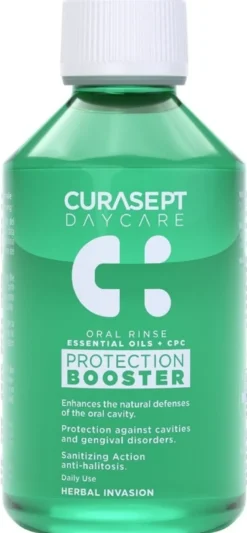 Curasept Daycare - Protection Booster Herbal Invasion Collutorio, 250ml