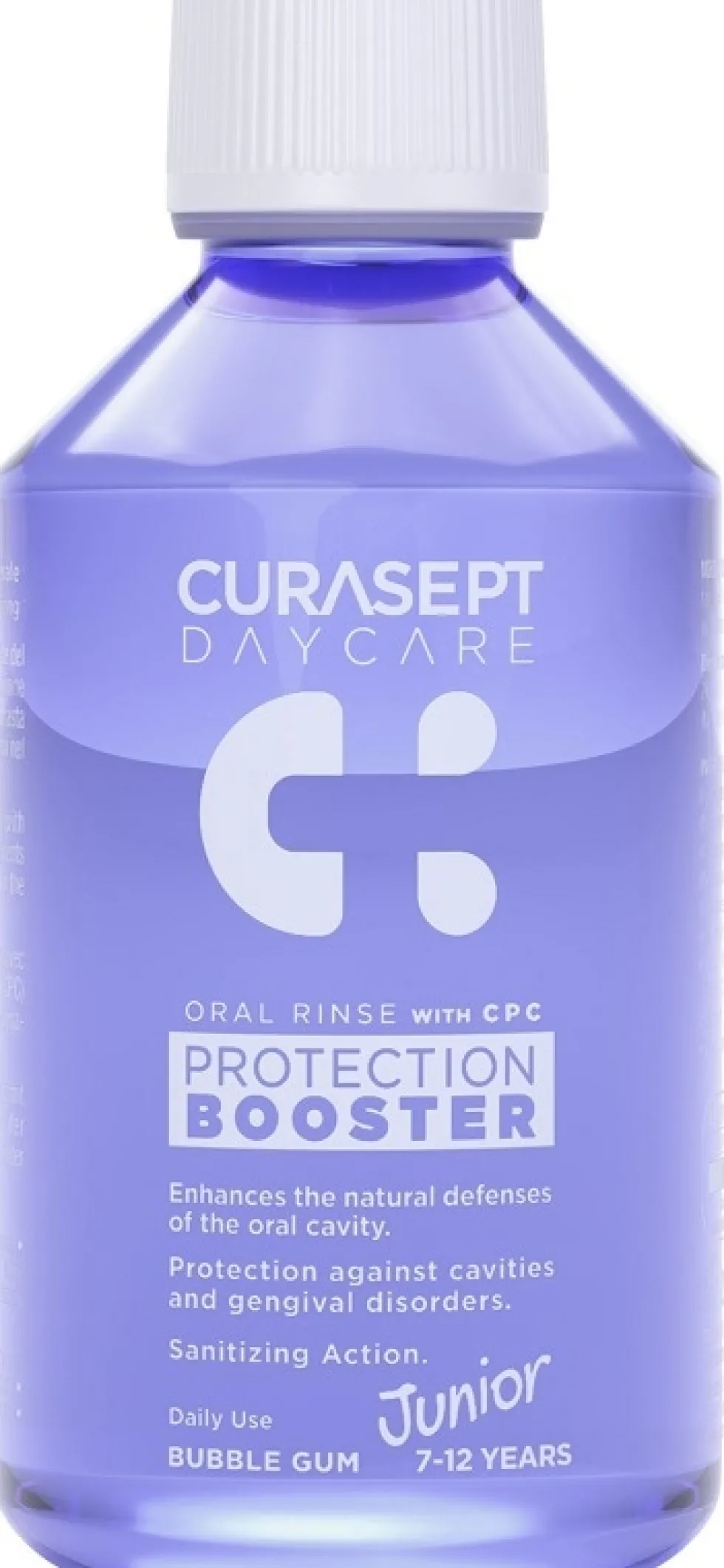 Curasept Daycare - Protection Booster Junior 7-12 Collutorio Igienizzante, 250ml