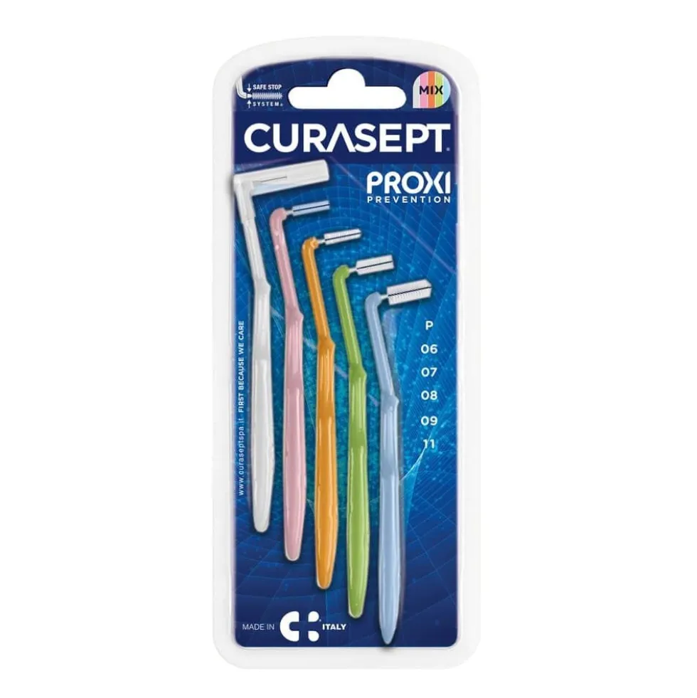 Curasept Proxi - Angle Mix Scovolini Interdentali, 5 scovolini