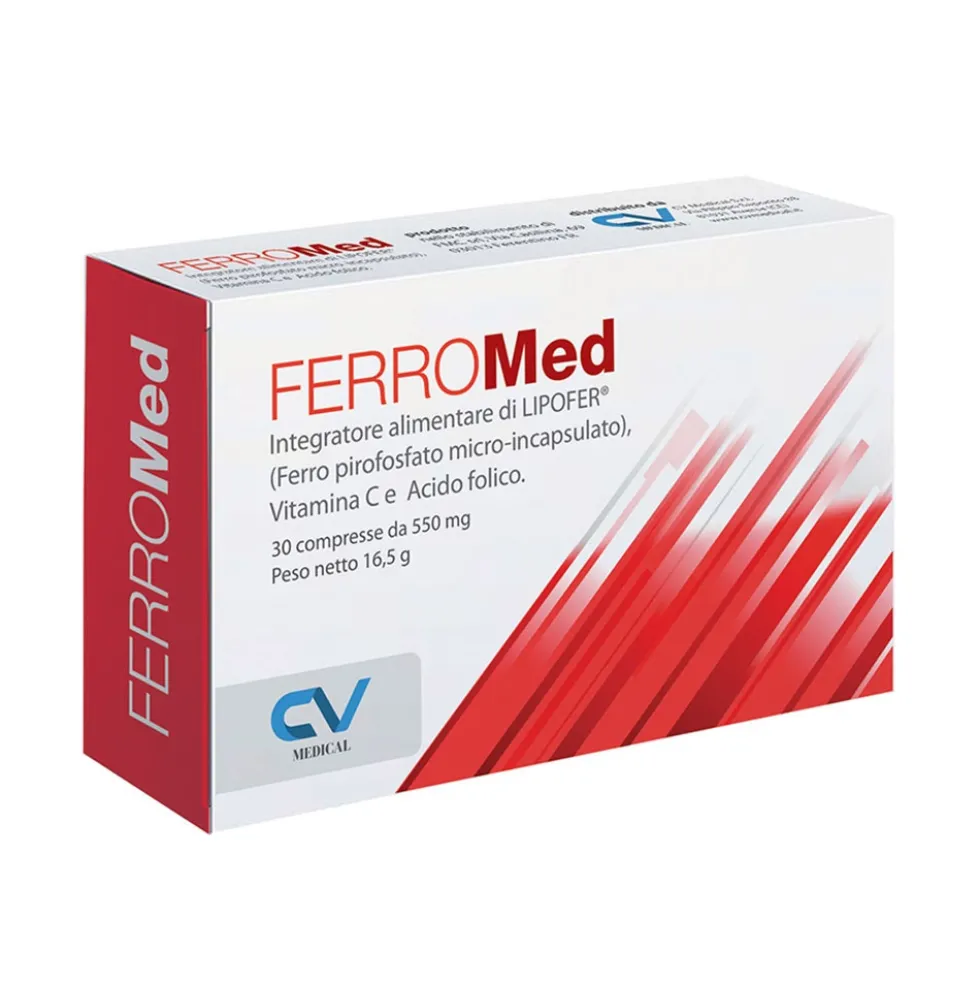 Cv Medical Ferromed Integratore Alimentare, 30 Compresse