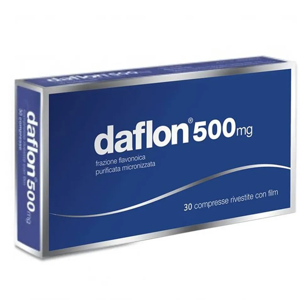 Daflon 500 Mg Compresse Rivestite Con Film 30 Compresse In Blister Pvc/Al
