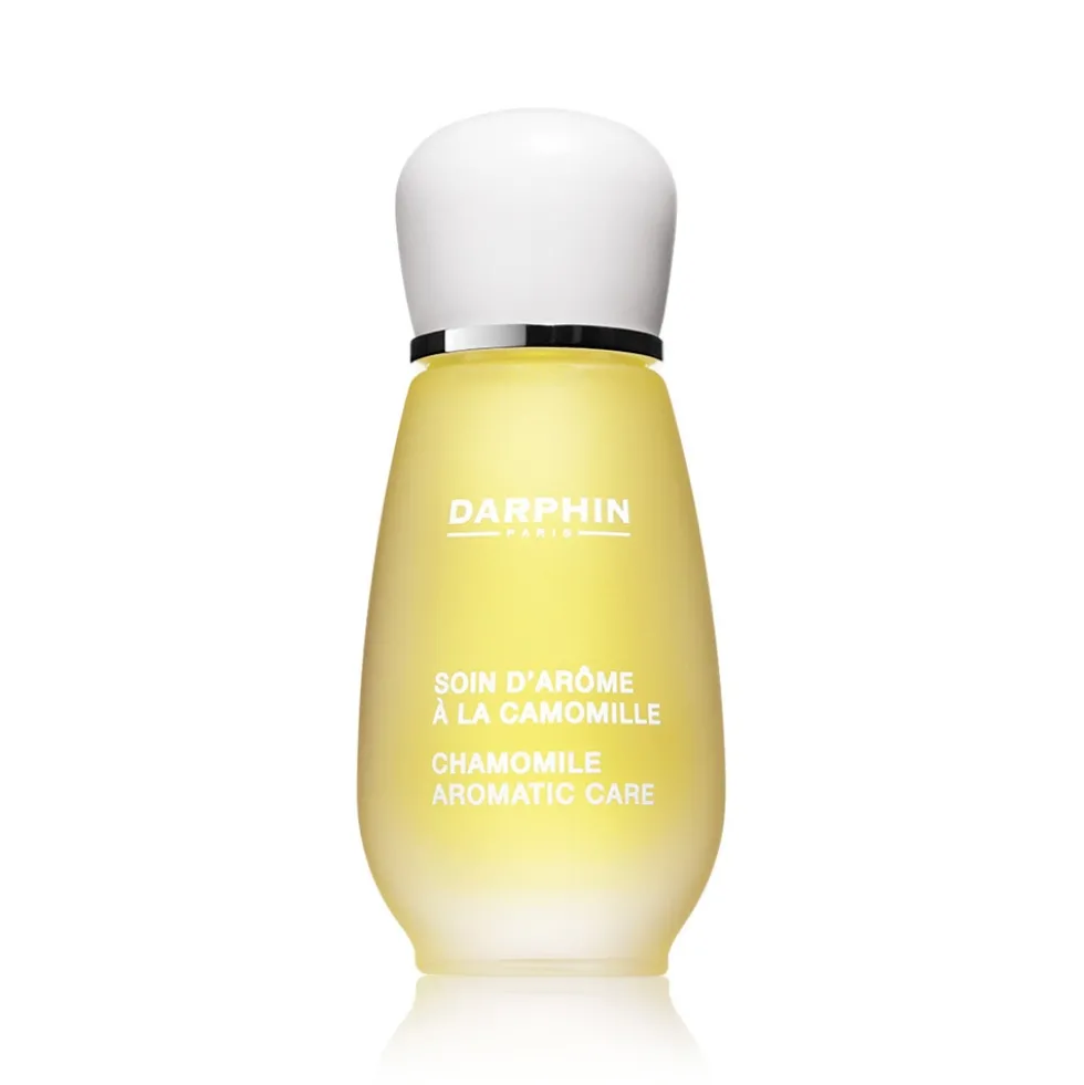 Darphin Elisir agli oli essenziali alla camomilla - Olio viso per lenire la pelle arrossata, 15 ml