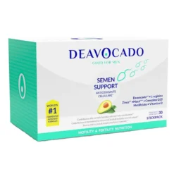 Deavocado Semen Support Uomo Supporto per la Funzione Riproduttiva, 30 Stickpack