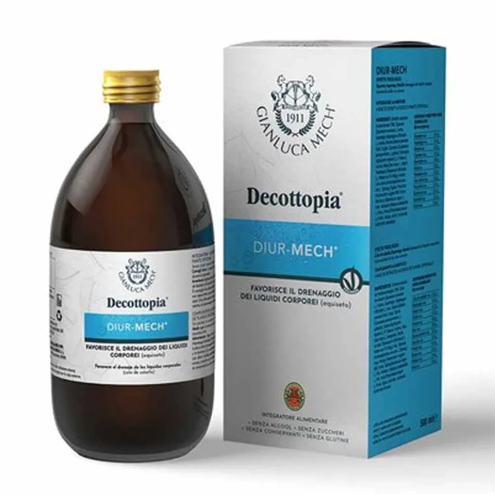 Decottopia Diur-Mech Integratore Drenaggio dei Liquidi, 500ml