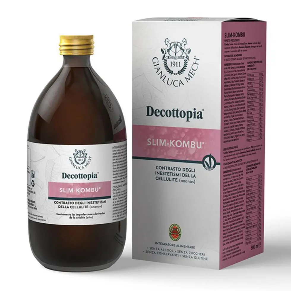 Decottopia Slim-Kombu Integratore Contrasto Inestetismi della Cellulite, 500ml