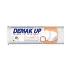 Demak Up Sensitive - Dischetti di cotone struccanti per pelli sensibili, 60 pezzi