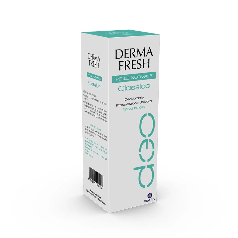 Dermafresh Classic - Deodorante Pelli Normali Profumazione Delicata, 100ml