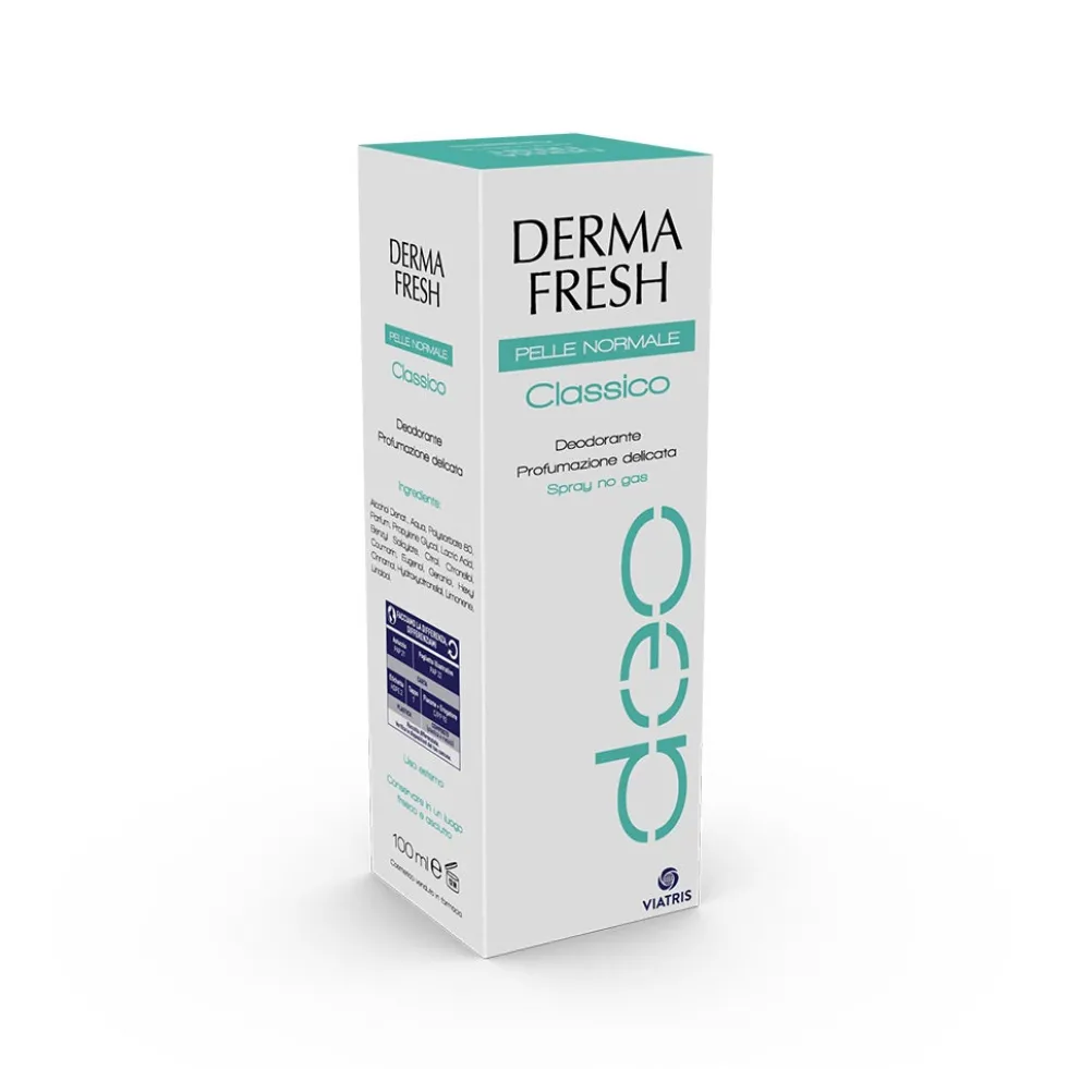 Dermafresh Classic - Deodorante Pelli Normali Profumazione Delicata, 100ml
