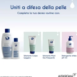Dermon Detergente Doccia Delicato Uso Frequente - Gel detergente idratante per il corpo, 400 ml
