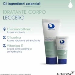 Dermon Idratazione - Idratante Corpo Leggero Latte Reintegrante, 250ml