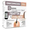 Dermovitamina Micoblock 3 in 1 Tratta e Colora - Kit per le micosi delle unghie, 7 ml e 5 ml