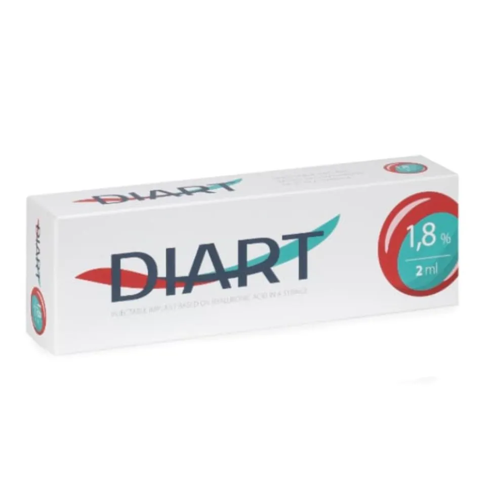 Diaco Diart 1.8% Dispositivo Medico Siringa Pre-Riempita Acido Ialuronico, 2ml