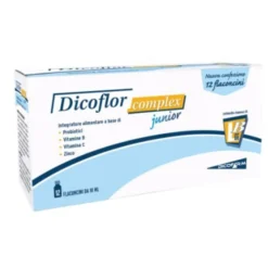 Dicoflor Complex Junior Integratore Alimentare 12 Flaconcini