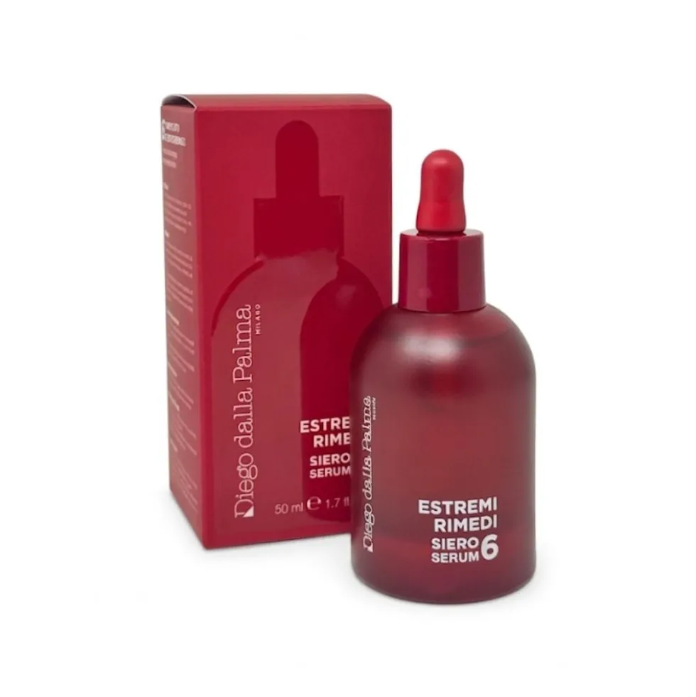 Diego dalla Palma Estremi Rimedi Serum Siero 6 Trattamento Fortificante Scalpo e Capelli, 50ml