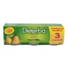 Dieterba Omogeneizzato Pera Alimento per l'Infanzia dal 4° mese, 3 x 80g