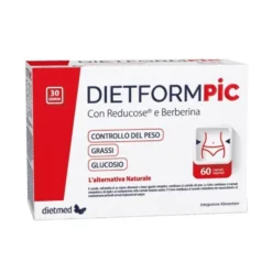 Dietmed Dietformpic Integratore per il controllo del peso e del metabolismo, 60 capsule