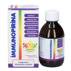 DMG Immunopirina Integratore Alimentare Benessere dell'Organismo, 150ml + 1 bustina da 6,5g