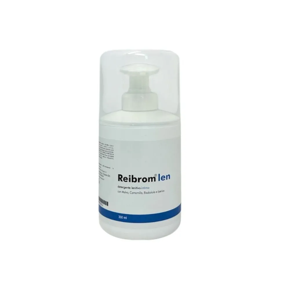 DMT Reibrom Len - Detergente intimo lenitivo contro la secchezza e il prurito, 300 ml