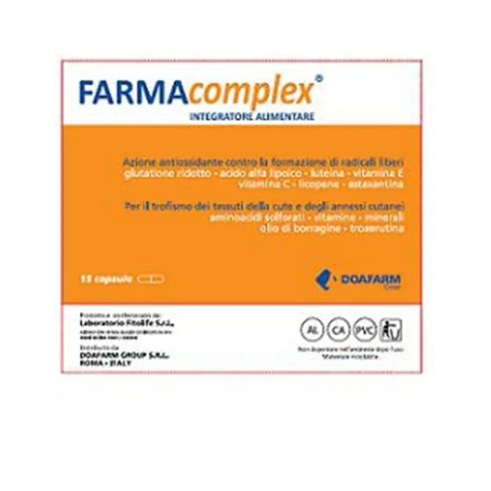 Doafarm Farmacomplex Integratore Alimentare 15 Capsule