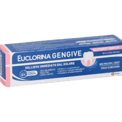 Dompé Euclorina Gengive Gel protettivo e lenitivo per le gengiviti e le afte, 30 ml