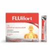 Dompé Fluifort 2,7g Carbocisteina Granulato per Soluzione Orale Tosse e Raffreddore, 30 Bustine