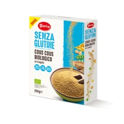 Doria Cous Cous Biologico ai 4 Legumi Senza Glutine, 250g