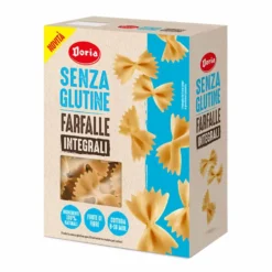 Doria Farfalle Integrali Pasta Integrale Senza Glutine, 400g